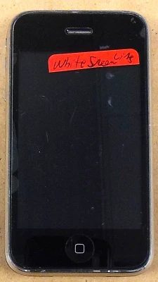 Apple iPhone 3G / A1241 - 8GB - Black and Silver ( AT&T ) iOS Smartphone - Image 1 of 2