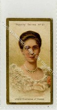 (Gb5932-363) Taddy, Royalty Series, #21 Grand Duchess of Hesse 1903 VG