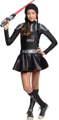 Disfraz de Halloween Star Wars Darth Vader Niñas Darth Vader Junior Pequeño 0-2 Foto 1 de 4