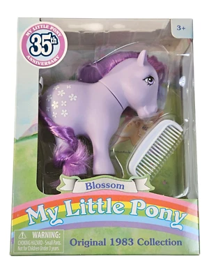 BLOSSOM MY LITTLE PONY COLECCIÓN ORIGINAL 1983 35 ANIVERSARIO REPRO 2017 SIN USAR, EN CAJA ORIGINAL Foto 1 de 4