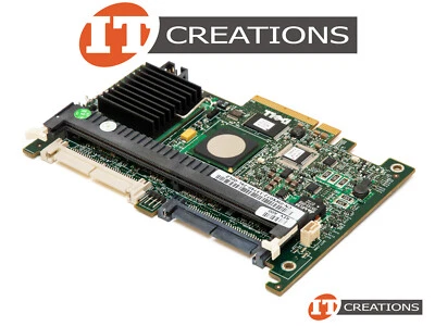 DELL PERC 5/I INTEGRATED 3GB/S SAS EIGHT PORT PCI-E X8 RAID CONTROLLER WX072 - Image 1 of 3