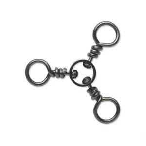 VMC Three Way Swivel Black Nickel - Picture 1 of 8