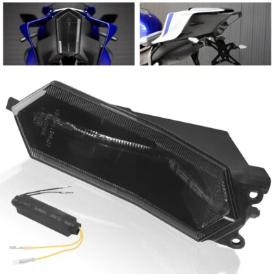 Luz traseira integrada LED sinais de seta de freio para YAMAHA YZF R1 R6 R7 R1S R1M - Imagem 1 de 4