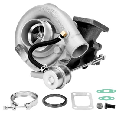 T3 Universal TurboCharger 0.63 A/R V Band Flange Oil Cold 420HP 1.5-2.5L NEW - Image 1 of 4