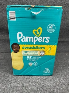 Pannolini per bambini Pampers - fasce - taglia 1, numero 96, monouso ultra assorbenti - Foto 1 di 3