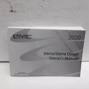 2020 GMC Sierra Owner's Manual Original - Picture 1 of 1