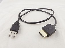 HDMI A Male to USB 2.0 Male Plug Adapter Converter Connector Charger Cable 20"