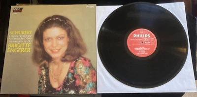 BRIGITTE ENGERER plays SCHUBERT  / PHILIPS  made Netherlands NM/EX - Image 1 of 3