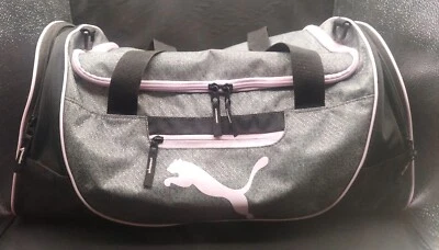 Bolsos de lona PUMA Evercat Candidate para mujer, negro/gris rosa, talla única EE. UU. Foto 1 de 4