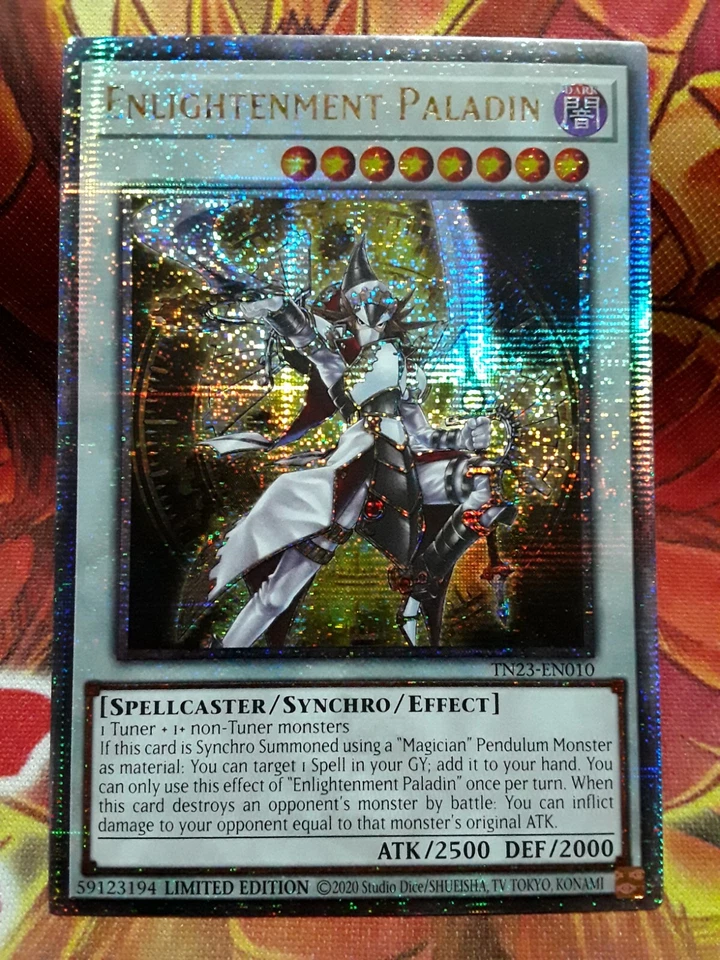 Yugioh Enlightenment Paladin Quarter Century Rare TN23-EN010 Near Mint - Image 1 of 1