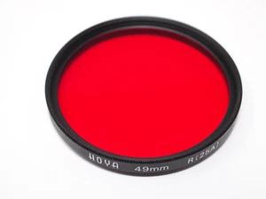 Hoya 49mm Red (25A) Filter - Picture 1 of 2