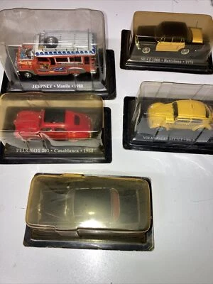 Bundle (n8) Peugeot Seat Mercedes Jeepney Volkswagenvoitures Dolls Collection - Image 1 of 4