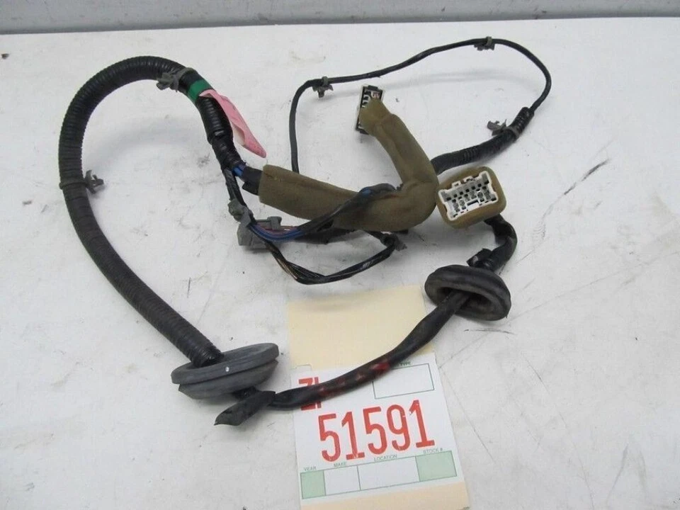 Arnés de cables de puerta Máxima 1999 Nissan lado derecho pasajero trasero cableado enchufe Foto 1 de 4