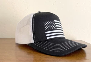 Bandera Americana EE. UU. Gorra de camionero Flag Stars n Stripes dos tonos - Snapback OSFA - Imagen 1 de 3