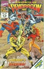 Knights of Pendragon #12 VF 1993 Stock Image
