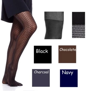 THEMA 3er Pack Fashion Strumpfhosen 190727 (S/M, M/L & 1X/2X)  - Bild 1 von 5