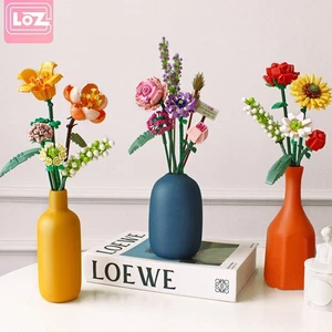 LOZ Flower Bouquet Building Blocks Kit DIY Flowers Block Toy Set Valentine's Day - Picture 1 of 52