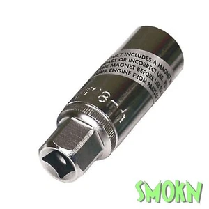 18mm Spark Plug Socket 3/8" Drive Bike-It Magnetic Removal Tool for NGK D Type - Picture 1 of 1