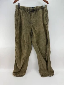 Zara Mens Brown Casual Trousers Drawstring Joggers Size L - Picture 1 of 3