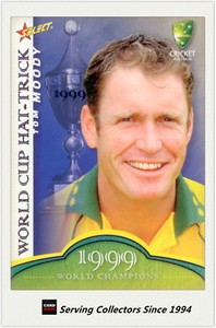 2007-08 Select Cricket Cards World Cup Hat Trick WSC10 Tom Moody
