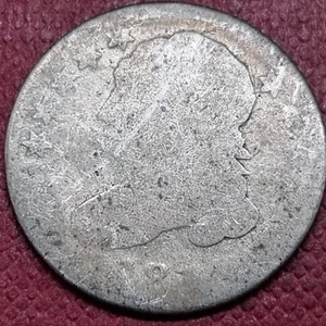 1814 Capped Bust Dime 10c Circulated Details #74486 - Picture 1 of 2