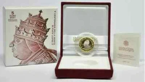 vatican 5 euro 2021 proof v centenary of the death of pope leo x - Picture 1 of 3