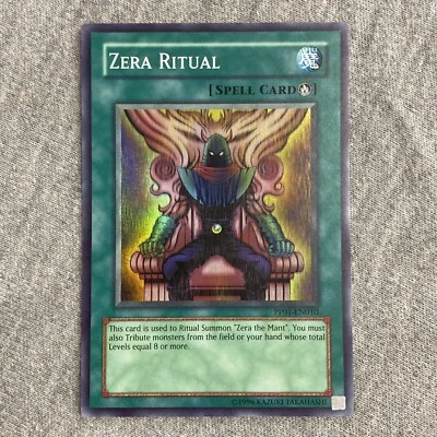 Yugioh Zera Ritual Premium Pack Secret Rare PP01-EN010 Konami 2007 - Image 1 of 2