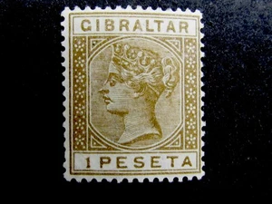 nystamps British Gibraltar Stamp # 36 Mint OG H $110   N14y3262 - Picture 1 of 2