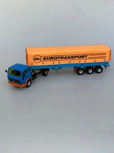 Siku 3412 Mercedes Benz Sattelzug mit Plane Eurotransport - Imagen 1 de 4