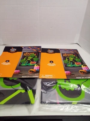 Hyde And Eek Pin The Skeleton Game Lot of 2 Halloween Party Fall - Image 1 of 4