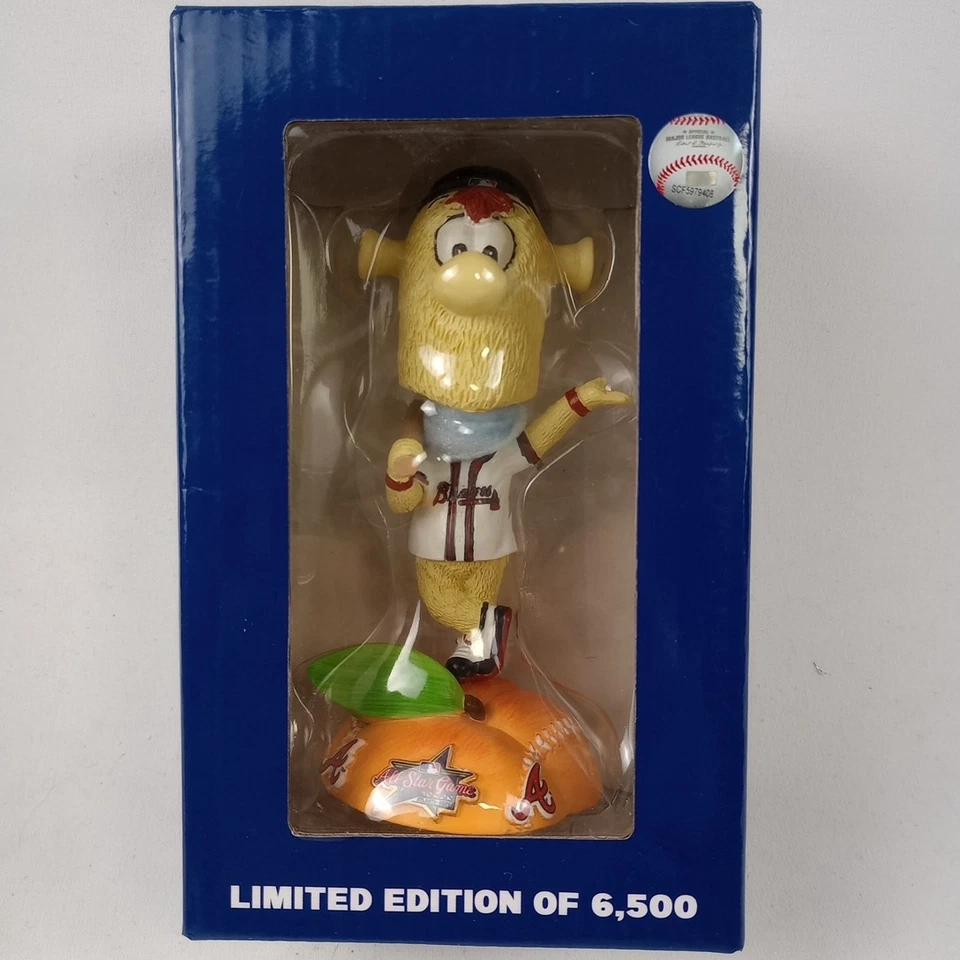 MLB All Star Game 2025 FOCO Braves Blooper Bobblehead Limited Edition 6,500 - Image 1 of 4