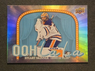 24-25 Upper Deck Stuart Skinner Ooh La La 💥💥💥 Edmonton Oilers  - Image 1 of 2