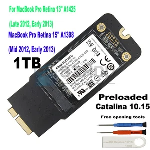 NEW 1TB SSD For 2012 2013 APPLE Macbook Pro Retina A1425 A1398 IMAC A1418 - Picture 1 of 6
