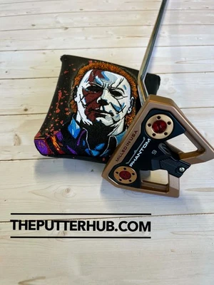 *NEW* Scotty Cameron Custom Bronze PVD Phantom 9 34in Putter - Jason Halloween - Image 1 of 4
