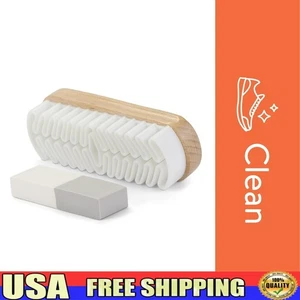 Suede Nubuck Brush Cleaning Eraser Leather Care Kit Shoe Maintenance Essential - Picture 1 of 7