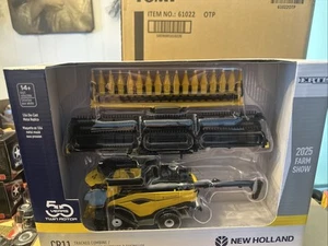 2025 FARM SHOW ERTL 1:64 *NEW HOLLAND* CR11 COMBINE w/TRACKS *PRESTIGE* NIB - Picture 1 of 2