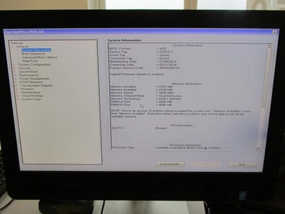 DELL OPTIPLEX 9020 AIO, 23", All-In-One Desktop PC Computer - Spares or Repair - Image 1 of 4