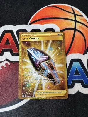 Lost Vacuum Trainer 217/196 Gold Secret Rare Pokémon 2022 Lost Origin NM - Image 1 of 2