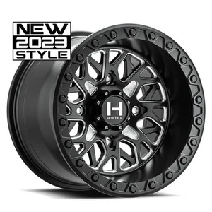 15x7 Hostile UTV H133 Glamis Blade Cut (Black Milled) Wheel 5x4.5 (13mm) - Picture 1 of 5
