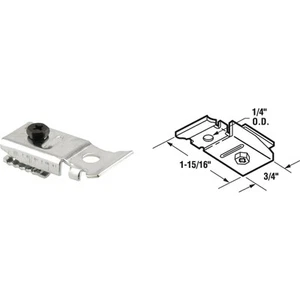 Prime-Line Steel Bi-Fold Door Top Pivot Bracket N 6606 Pack of 6 PRIME-LINE N - Picture 1 of 1