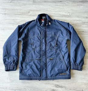 Chaqueta de esquí Oakley para hombre talla pequeña 00S con cremallera parka de montaña azul. - Imagen 1 de 10