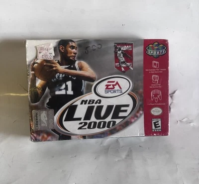 Brand  NBA Live 2000 N64 Game - Brand  Factory Sealed Nintendo RARE - Image 1 of 4