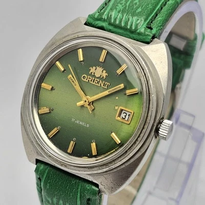 Reloj Hombre Orient OS227 Cuerda Manual Cal.20321 Vintage Foto 1 de 4