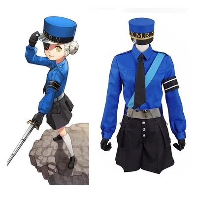 LO ÚLTIMO Persona 5 Juego de Anime Cosplay Caroline Twins Guarder Halloween Fiesta Show Eve Foto 1 de 4