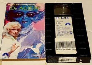 VHS Dr. Alien R Paramount Pictures Judy Landers Linnea Quigley All Tapes Tested - Picture 1 of 2