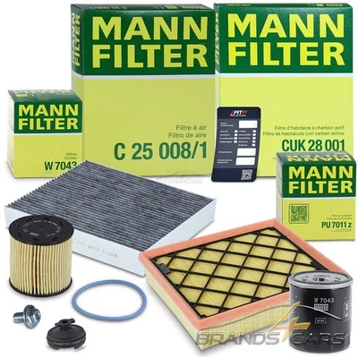 MANN-FILTER INSPEKTIONSPAKET B FÜR FORD GALAXY CK MONDEO 5 CE S-MAX 2.0 TDCi 14- - Bild 1 von 4