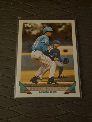 Benny Santiago  1993 TOPPS TRADED Baseball Card - Image 1 of 2