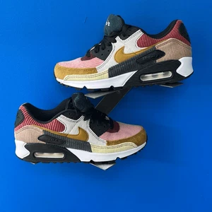 Nike Air Max 90 scarpe da donna multi-velluto a coste taglia US 7 FB8455-001 multicolore - Foto 1 di 6