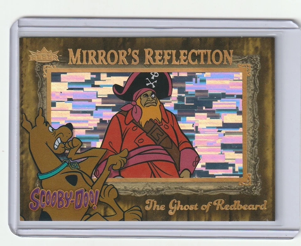 2025 Fleer Scooby-Doo Mirror's Reflection The Ghost of Redbeard GOLD #17/99 - Image 1 of 1