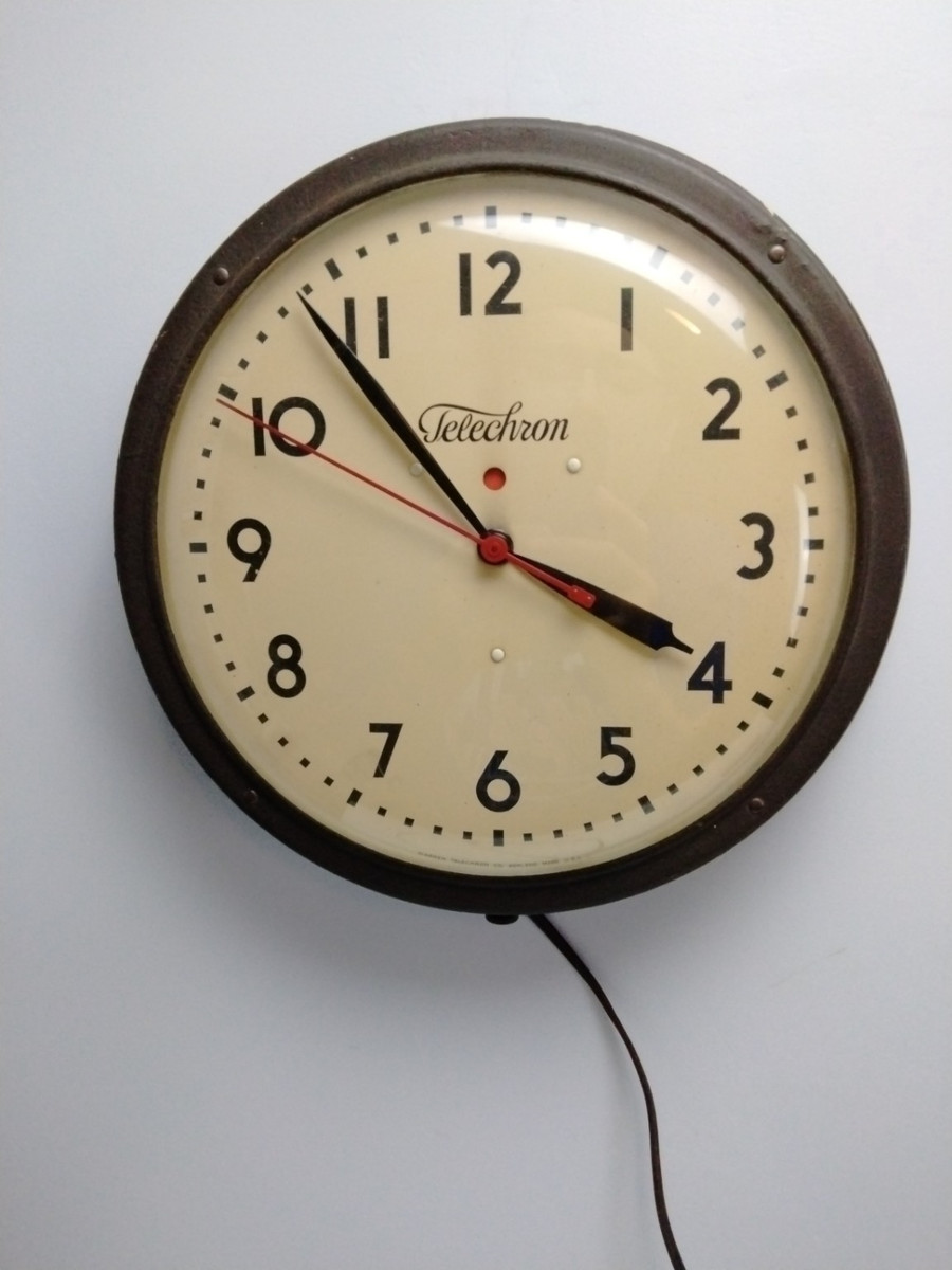 掛け時計アンティーク　USA  Telechron Telechron Collectible Clocks for sale | eBay